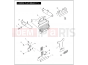 Harley-Davidson 2005 DYNA DYNA SUPER GLIDE  - FXDI LICENSE PLATE BRACKETS