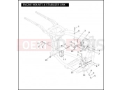Harley-Davidson 2005 DYNA DYNA LOW RIDER  - FXDL ENGINE MOUNTS & STABILIZER LINK