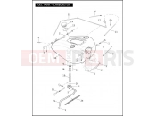 Harley-Davidson 2005 DYNA DYNA LOW RIDER  - FXDLI FUEL TANK - CARBURETOR