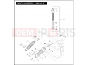 Harley-Davidson 2005 DYNA DYNA WIDE GLIDE  - FXDWGI SHOCK ABSORBERS - HYDRAULIC