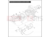 Harley-Davidson 2005 DYNA DYNA WIDE GLIDE  - FXDWGI TRANSMISSION BEARINGS & SIDE COVERS