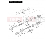Harley-Davidson 2005 SOFTAIL FAT BOY  - FLSTF TRANSMISSION GEARS
