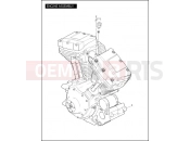 HARLEY-DAVIDSON FAT BOY  - FLSTFI ENGINE ASSEMBLY - Twin Cam 88Bâ¢