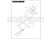 HARLEY-DAVIDSON FAT BOY  - FLSTFI FRONT FENDER - FLSTSC/I