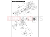 Harley-Davidson 2005 SOFTAIL NIGHT TRAIN  - FXSTB CAMSHAFTS AND CAM COVER - Twin Cam 88Bâ¢ (2 OF 2)