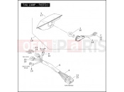 Harley-Davidson 2005 SOFTAIL SOFTAIL STANDARD  - FXSTI TAIL LAMP - FXSTD/I
