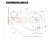 Harley-Davidson 2005 TOURING ROAD KING CUSTOM  - FLHRSI HARNESS, BANK ANGLE SENSOR
