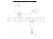 Harley-Davidson 2005 TOURING ELECTRA GLIDE CLASSIC  - FLHTCI REAR SHOCK ABSORBERS & AIR SUSPENSION SYSTEM
