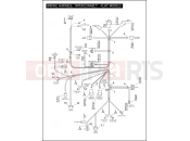 Harley-Davidson 2005 TOURING ULTRA CLASSIC  - FLHTCUI WIRING HARNESS, INTERCONNECT - FLHT MODELS