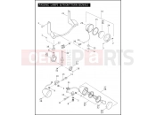 Harley-Davidson 2005 TOURING ELECTRA GLIDE STANDARD  - FLHTI PASSING LAMPS & FRONT TURN SIGNALS