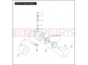 Harley-Davidson 2005 VRSC VRSCB V-ROD  - VRSCB FRONT TURN SIGNALS