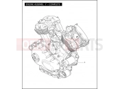 Harley-Davidson 2005 VRSC VRSCB V-ROD 98  - VRSCB 98 ENGINE ASSEMBLY