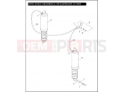 Harley-Davidson 2004 CVO/CUSTOM CVO ELECTRA GLIDE  - FLHTCSE REAR SHOCK ABSORBERS & AIR SUSPENSION SYSTEM