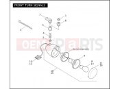 Harley-Davidson 2004 DYNA DYNA LOW RIDER  - FXDLI FRONT TURN SIGNALS