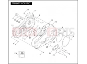 Harley-Davidson 2004 DYNA DYNA WIDE GLIDE  - FXDWG PRIMARY HOUSING