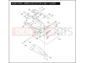Harley-Davidson 2004 DYNA DYNA WIDE GLIDE  - FXDWG REAR FORK, DEBRIS DEFLECTOR & BELT GUARD