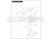 Harley-Davidson 2004 DYNA DYNA WIDE GLIDE  - FXDWGI FRAME & JIFFY STAND