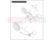 Harley-Davidson 2004 SIDECAR FLHR SIDECAR  - SIDECAR FOR FLHR BELTS, CHAINS & SPROCKETS