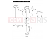 Harley-Davidson 2004 SIDECAR FLHR SIDECAR  - SIDECAR FOR FLHR WIRING HARNESS - ULTRA SIDECAR