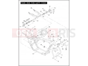 Harley-Davidson 2004 SIDECAR FLHRS/I SIDECAR  - SIDECAR FOR FLHRS/I FRAME, REAR FORK & JIFFY STAND (1 OF 2)