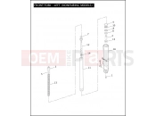 Harley-Davidson 2004 SIDECAR FLHRS/I SIDECAR  - SIDECAR FOR FLHRS/I FRONT FORK - LEFT (NONFAIRING MODELS)