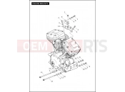 HARLEY-DAVIDSON NIGHT TRAIN  - FXSTB ENGINE MOUNTS
