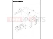 HARLEY-DAVIDSON NIGHT TRAIN  - FXSTB WINDSHIELD - FLSTC/I