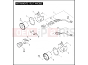HARLEY-DAVIDSON ELECTRA GLIDE STANDARD  - FLHT INSTRUMENTS - FLHT MODELS