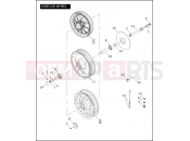 HARLEY-DAVIDSON ELECTRA GLIDE STANDARD  - FLHT SIDECAR WHEEL