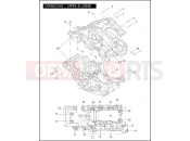 Harley-Davidson 2004 VRSC VRSCA V-ROD  - VRSCA CRANKCASE - UPPER & LOWER