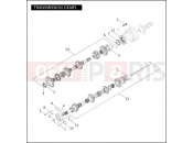 Harley-Davidson 2004 VRSC VRSCB V-ROD  - VRSCB TRANSMISSION GEARS