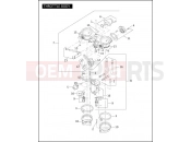 Harley-Davidson 2004 VRSC VRSCB V-ROD 98  - VRSCB 98 THROTTLE BODY