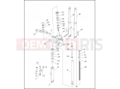 HARLEY-DAVIDSON DYNA LOW RIDER  - FXDL FRONT FORK - FXDWG