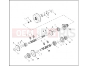 Harley-Davidson 2003 DYNA DYNA SUPER GLIDE SPORT  - FXDX TRANSMISSION GEARS