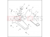 Harley-Davidson 2003 SIDECAR FLHT/I SIDECAR  - SIDECAR FOR FLHT/I FUEL TANK CONSOLE - FLHT & FLTR MODELS