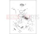 Harley-Davidson 2003 SIDECAR FLHT/I SIDECAR  - SIDECAR FOR FLHT/I FUEL TANK INSTRUMENTS - FLHR MODELS