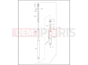 HARLEY-DAVIDSON FLHTC SIDECAR  - SIDECAR FOR FLHTC FRONT FORK - LEFT (FAIRING MODELS)