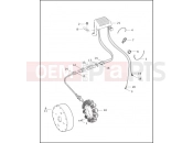 Harley-Davidson 2003 SIDECAR ULTRA SIDECAR  - SIDECAR FOR ULTRA ALTERNATOR & REGULATOR