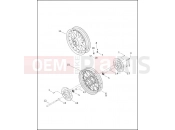 Harley-Davidson 2003 TOURING ROAD GLIDE  - FLTR FRONT WHEEL