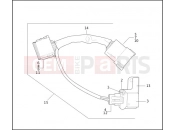 Harley-Davidson 2003 TOURING ROAD GLIDE  - FLTR HARNESS, BANK ANGLE SENSOR