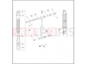 Harley-Davidson 2002 DYNA DYNA LOW RIDER  - FXDL SHOCK ABSORBERS - HYDRAULIC