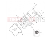 Harley-Davidson 2002 VRSC VRSCA V-ROD 98  - VRSCA 98 CAM COVERS - FRONT SHOWN