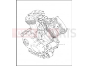 Harley-Davidson 2002 VRSC VRSCA V-ROD 98  - VRSCA 98 ENGINE ASSEMBLY - COMPLETE