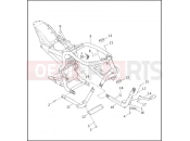 Harley-Davidson 2002 VRSC VRSCA V-ROD 98  - VRSCA 98 FRAME & JIFFY STAND