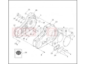 PRIMARY HOUSING - Harley-Davidson CVO DYNA WIDE GLIDE - FXDWG2 2001