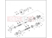 Harley-Davidson 2001 DYNA DYNA LOW RIDER  - FXDL TRANSMISSION GEARS