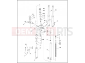 Harley-Davidson 2001 DYNA DYNA WIDE GLIDE  - FXDWG FRONT FORK - FXDWG