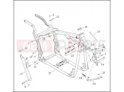 Harley-Davidson 2000 SOFTAIL NIGHT TRAIN  - FXSTB FRAME & JIFFY STAND