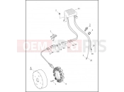 HARLEY-DAVIDSON ELECTRA GLIDE CLASSIC  - FLHTC ALTERNATOR & REGULATOR