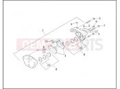HARLEY-DAVIDSON ELECTRA GLIDE CLASSIC  - FLHTC FRONT BRAKE CALIPER